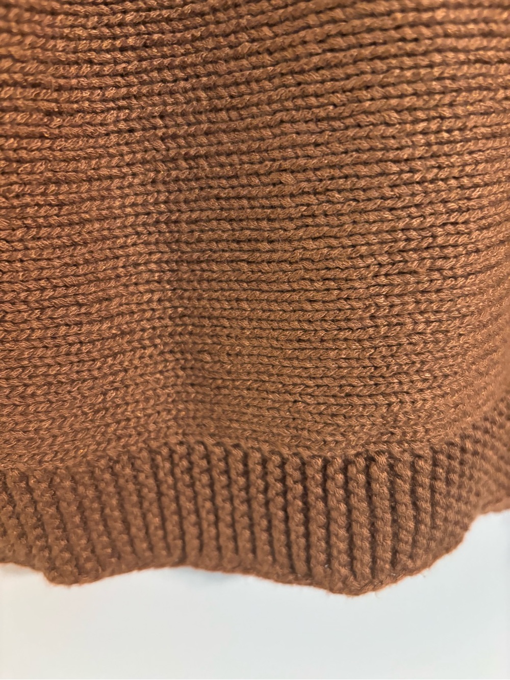 Chico’s Brown 3/4 Dolman sleeve sweater - Picture 5 of 8